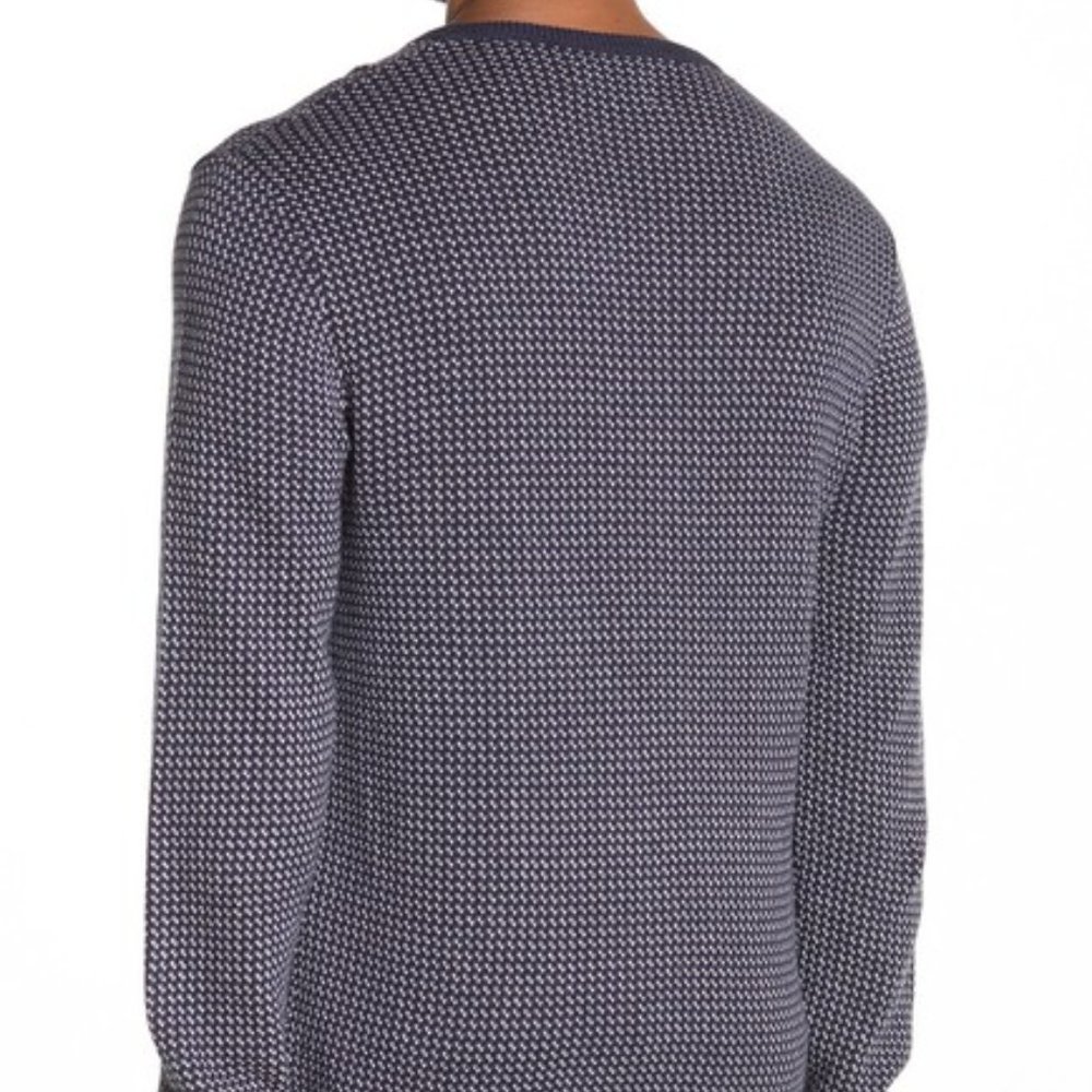 NWOT WALLIN & BROS Birdseye Knit Sweater - Picture 2 of 7